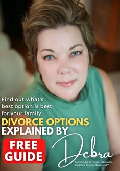 Whether you are thinking about getting a divorce or going into mediation, it is way better to know what's best options are best for your family. Get your free guide today and schedule a FREE Consultation with us #Divorce #DivorceMediator #Mediation