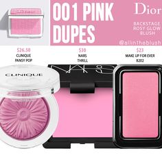 Cool Pink Blush Makeup, Bubblegum Pink Blush, Dior Backstage Rosy Glow Blush, Rosy Glow Dior, Dior Blush Pink, Dior Backstage Blush