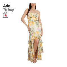 in stock Gold Dress, Gold Coast, Floral Print, Pick Up, In Store, Buy Online, Floral Prints, Free Shipping, Floral