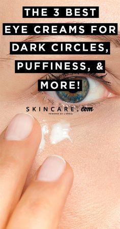 Eye Creams For Dark Circles, Vaseline Beauty Tips, Eye Cream For Dark Circles, Under Eye Puffiness, Best Eye Cream, Eye Creams, Dark Circles Under Eyes, Dark Under Eye, Beauty Tips For Face