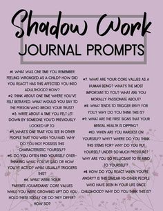 60 Days of Shadow Work Journal Prompts For Healing and Growth Journal Prompts For Healing, Prompts For Healing, Shadow Work Journal Prompts, Work Journal Prompts