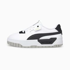 Cali Dream Women's Sneakers | PUMA Puma Cali, Streetwear Shoes, White Puma, Sneakers Puma, Colour Blocking, Everyday Shoes, Low Boots, Heel Caps, Puma Women