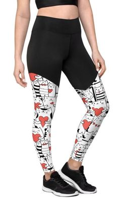 These compression fabric sports leggings are a must for medium to high-intensity workouts. They're soft, comfy, and chic—ideal for anyone who enjoys an active lifestyle. • Compression fabric • Non-see-through and squat-proof • Sewn-in gusset • ⅞ length • High-waisted • Slimming effect and a butt-lifting cut • Double-layered belt • Size up if you’re between sizes as compression fabric can be tight on the body • Pocket in the back part of the belt suitable for top phone models, eg. iPhone 12 Size Trendy Compression Yoga Pants For Sports, Trendy Breathable Activewear For Training, Trendy Workout Tights, Casual Nylon Tights For Pilates, Casual Compression Leggings Squat Proof, Squat Proof Compression Leggings For Casual Wear, Trendy Sports Tights, Trendy Compression Yoga Pants For Gym, Trendy Breathable Activewear For Yoga