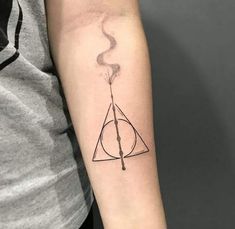 Deadly Hallows Tattoo, Deadly Hallows, Potter Tattoo, Harry Potter Tattoos, Harry Potter Tattoo, Aquarium Plants, Harry Potter Theme, Tattoo Tattoo, Tattoo Idea