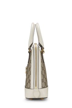 Find GUCCI Original Gg Supreme Canvas Horsebit Handbag on Editorialist. This Gucci handbag features the iconic GG Supreme canvas with a Horsebit detail. It has a top handle and an adjustable strap that can be worn on the shoulder or crossbody. The bag also features a push lock closure and gold-tone hardware. It is made in Italy and is small in size. Gucci Handbag, Small Handbag, Laura Geller, Backpack Tote Bag, Cow Boy, Gucci Handbags, Diaper Backpack, Vuitton Bag, Small Handbags