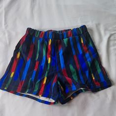 Nwot Never Been Work Size S New Condition Likes Get Special Offers Vibrant Blue Bottoms For Vacation, Trendy Multicolor Bottoms With Colorful Pattern, Trendy Multicolor Patterned Bottoms, Multicolor Short Bottoms With Elastic Waistband, Trendy Blue Shorts With Elastic Waistband, Multicolor Bottoms With Colorful Pattern For Summer, Summer Multicolor Patterned Bottoms, Multicolor Short Summer Bottoms, Vibrant Blue Bottoms For Spring