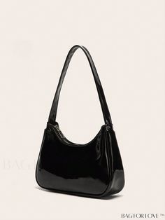 BagForLove - Black Minimalist Shoulder Bag - Medium-sized Hobo Bag Product Description Color Black Magnetic No Type Baguette Bag Bag Size Medium Pattern Type Plain Closure Type Zipper Style Fashionable Composition 100% Polyester Material PU Leather Size Chart INCH CM Bag Length Bag Width Bag Height Handle Height 9.8 inch 2.8 inch 5.5 inch 9.8 inch Bag Length Bag Width Bag Height Handle Height 25 cm 7 cm 14 cm 25 cm Details Pictures Similar Products h2 { text-align: center; } /* 换行 */ li{ white-s Chic Baguette Bag For School, Black Trendy Baguette Bag For Everyday Use, Chic Black Baguette Bag For School, Trendy Black Baguette Bag For Everyday, Chic Solid Color Shoulder Bag For School, Chic Tote Baguette Bag For School, Minimalist Black Baguette Bag For Everyday, Minimalist Black Everyday Baguette Bag, Minimalist Shoulder Bag