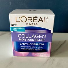 New In Package Will Combine And Discount Shipping If Interested In Other Products, See Other Beauty Items Listed Collagen Face Cream, Collagen Moisturizer, Night Moisturizer, Anti Aging Wrinkles, Anti Aging Moisturizer, Facial Moisturizers, Daily Moisturizer, L Oreal, Skin Care Women