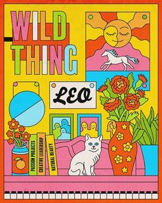 an image of a poster that says wild thing leo