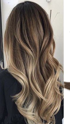 Balayage Hair 2024, Balayage Front View, Ombre Hair Blonde, Brunette Balayage Hair, Brown Hair Balayage, Pinterest Hair, Blonde Hair Looks, Brown Blonde Hair, Hair Balayage