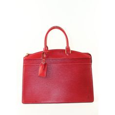 Louis Vuitton Riviera Top Handle Red Leather Monogram Epi 4lv1212k Date Code/Serial Number: N/A Made In: France Measurements: Length: 14.5" Width: 7" Height: 11.5" Shoulder Handle Drop: " Handle Drop: 5" Overall Fair Condition ( 6/10 Or C ) Accessories: None Signs Of Wear: Exterior (Main Material): Excellent Exterior (Leather) And Trim: Some Rubbing Interior: Some Rubbing, Peeling And Sticky Interior Pocket: Very Sticky Handle / Straps: Some Rubbing Corners: Some Rubbing Edges: Some Rubbing Hardware: Some Scratching Odor: Some Storage Red Luxury Bags With Leather Handles, Red Top Handle Satchel With Gold-tone Hardware, Luxury Red Satchel With Gold-tone Hardware, Louis Vuitton Red Bag, Designer Red Bags With Gold-tone Hardware, Top Handle, Red Leather, Louis Vuitton Bag, Satchel