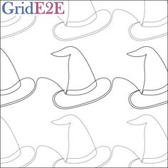 three hats with the word grid e2f on them in black and white, as well