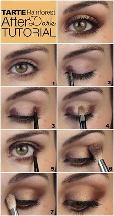 Les 50 plus beaux maquillages | Astuces de filles Make Up Mata, Natural Eye Makeup Tutorial, Hazel Eye Makeup, Mekap Mata, Projek Menjahit, Makeup Tutorial Step By Step, Makeup Tutorial Video