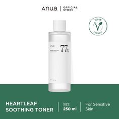 #1 Toner in Olive Young 2022 Heartleaf 77% soothing toner is perfectly formulated to soothe, tone, hydrate, and balance the PH level of skin. Anua presents 77% soothing toner with mild ingredients for those who are tired of harsh products. Vitex Agnus Castus, Agnus Castus, Olive Young, Apple Fruit, Cotton Ball, Wash Your Face, Flower Extract, Skin Care Regimen