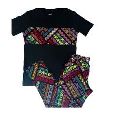 Soft comfortable pant in African print fabric + black t-shirt/bodysuit with matching fabric The pants have a no roll comfortable waistband, front pockets, Orders are made and shipped within 1-3 business days. Regular shipping takes 2-6 days, and you can also upgrade to express shipping for an additional fee. Express shipping takes 1-4 days. Please let me know if you have a date you need your order by, I'll try to accommodate that as much as I can. Please check the sizing charts in the images, se Outfit With Pants, Children Wears, Chitenge Outfits, Ankara Pants, African Pants, Ankara Skirts, Pants For Boys, Shirt Bodysuit, Kitenge