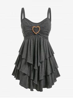 Cheapest and Latest women & men fashion site including categories such as dresses, shoes, bags and jewelry with free shipping all over the world. Plus Size Elegant Dresses, Dress With Sweetheart Neckline, Layered Tunic, Layered Tank Top, Plus Size Elegant, Casual Party Dresses, Mini Cami Dress, Comfy Dresses, Plus Size Tank Tops