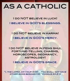 a poster with the words as a catholic