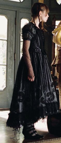 Goth Design, Colleen Atwood, Goth Victorian, Trad Goth, Victorian Goth, Slim Fit Dress