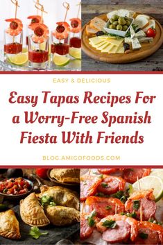 easy tapas recipes for a worry - free spanish fiesta with friends