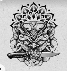 Growth Tattoo, Japanese Mask Tattoo, Japanese Hand Tattoos, 2024 Tattoo, Foo Dog Tattoo, Backpiece Tattoo, Artwork Tattoo, Samurai Tattoo Design, Torso Tattoos