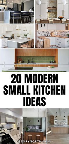 the top 20 modern small kitchen ideas