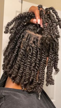 Short Locs Hairstyles, Hair Twist Styles, Pretty Braided Hairstyles, Hairdos For Curly Hair