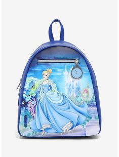 Loungefly Disney Cinderella Illustration Castle Steps Mini Backpack Cinderella Illustration, Illustration Castle, Disney Cinderella Castle, Disney Princess Cake, Disney Loungefly, Disney Cinderella, Cinderella Castle, Disney Addict