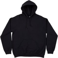 If you are longing to customize a piece for your wardrobe, look no further than Black Adult Hooded Sweatshirt. This sweatshirt features a solid color that you can embellish with paint, glitter, patches, and more to fit your personality.   This garment has a hood with a drawstring cord to ensure a proper fit and has a large pocket up front to keep your hands warm. Whether you want to create a costume piece, show off your school spirit, or simply create a new statement piece, this sweatshirt will Solid Cotton Hoodie For Winter, Winter Hoodie With Pockets, Basic Winter Hoodie With Pockets, Basic Cotton Hoodie With Pockets, Basic Hooded Sweatshirt With Kangaroo Pocket, Solid Cotton Hoodie With Kangaroo Pocket, Cotton Hooded Sweater, Winter Cotton Sweater With Kangaroo Pocket, Cotton Winter Sweater With Kangaroo Pocket