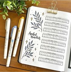 2024 Awesome Bullet Journal Habit Tracker Spreads! ⋆ Sheena of the Journal January Habits, Bullet Journal Ideas Templates, Habit Tracker Bullet Journal, Year At A Glance, Bullet Journal Tracker, Bullet Journal Design Ideas, Bullet Journal Themes, Journal Themes, Bujo Inspiration