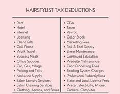 Salon Budget Sheet, Starting A Salon Business Checklist, Hair Stylist Booth Decor, How To Become A Successful Hair Stylist, How To Open A Salon Business, Salon Booth Rental Checklist, Salon Assistant Duties, Hairstylist Client Record, Cosmetology Marketing Ideas