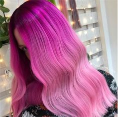 High Neck Dress Hair, Hairstyles For High Neck Dresses, Hair Colors And Styles, Hair Melt, Magenta Hair, Arctic Fox Hair Color, Beautiful Hair Color, Hair Color Purple, Hair Color Pink