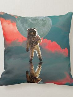 Space Astronaut Pillow | Throw pillows | Space Pillows | Pillow 

#pillow #throwpillow #crochetpillows #space #astronaut Astronaut In Space, Retro Throw Pillows, Space Astronaut, Ring Bearer Pillows, Astronauts In Space