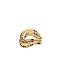 Gold Wave Ring – Sapir Bachar Wave Silhouette, Gold Wave Ring, Wave Jewelry, Gold Waves, Outfit Collage, Wave Ring, Jewelry Lookbook, Handmade Gold, Recycled Sterling Silver