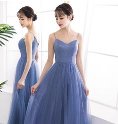 A Line Slip Dress, Spaghetti Strap Evening Dress For Prom, Fitted Bodice Spaghetti Strap Bridesmaid Dress For Prom, Spaghetti Straps Evening Dress For Bridesmaid Prom Season, Spaghetti Strap Evening Dress For Bridesmaids At Prom, Tulle Evening Dress With Fitted Bodice And Spaghetti Straps, Tulle Evening Dress With Spaghetti Straps And Fitted Bodice, Fitted Bodice Bridesmaid Dress With Spaghetti Straps, Spaghetti Strap Tulle Evening Dress For Bridesmaids