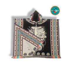 Discover these exquisite, hand-crafted alpaca ponchos, artisanally made by skilled Ecuadorian artisans in the Andes Mountains. Exuding unique designs and techniques, these unique wool ponchos are not only exquisite, but also provide optimal warmth during winter and fall. Our unisex ponchos are designed with a blend of acrylic and alpaca or sheep wool for a soft finish. Shop now and find the perfect alpaca poncho to stay cozy and fashionable all season long. ITEM DESCRIPTION In order to manufacture an affordable poncho, its fibers need to contain a mixture of acrylic and either alpaca or sheep wool. The poncho measurements are as follows: 48 inches in width and 38 inches in length (including the fringes). One size fits most. MATERIALS 80% Alpaca and 20% Acrylic. WASHING INSTRUCTION * Hand w Eagle Native American, Alpaca Poncho, Andes Mountains, Wool Poncho, Native American Indians, Alpaca Wool, American Indian, Stay Cozy, Sheep Wool