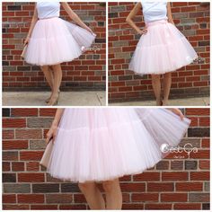 Beatrice Blush Pink Tulle Skirt - Midi  #skirt #tulle #tulleskirt #whimsical #tutu Pink Ruffled Full Skirt Petticoat, Pink Tulle Tutu Dress With Ruffled Skirt, Pink Tiered Tulle Skirt, Pink Full Skirt Tulle Petticoat, Pink Tulle Full Skirt Petticoat, Pink Tiered Tulle Petticoat, Feminine Pink Tulle Skirt, Pink Tiered Skirt Petticoat For Wedding, Pink Tiered Petticoat For Wedding