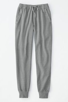 Irresistibly smooth and soft, these vintage-washed, French terry joggers are ankle pants with wear-anytime appeal. Solid Color Sweatpants With Pull-on Style For Everyday, Solid Everyday Sweatpants With Pull-on Style, Solid Everyday Pull-on Sweatpants, Everyday Solid Pull-on Sweatpants, Everyday Solid Sweatpants, Relaxed Fit Pull-on Tapered Leg Sweatpants, Relaxed Fit Tapered Leg Sweatpants, Relaxed Fit Tapered Leg Pull-on Sweatpants, Relaxed Fit Pull-on Joggers