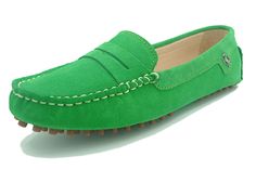 PRICES MAY VARY. Soft Breathable Material: these womens comfort loafers are suede upper and fully lined in genuine soft real leather with cushion insole. You can wear them all the time and won't get tired. Narrow Size Fit: Our this womens casual loafers is narrow fit. If you have wide foot. Please order a half size up than your normal size. More size questions. Please contact us before order. Timeless Design: This classic womens loafers featuring brushed finish signature bar buckle with a horse Bright Pink Shoes, Kelly Green Pants, Womens Loafers, Gap Shoes, Loafer Shoes Women, Driving Moccasins, Casual Loafers, Driving Shoes, Womens Casual