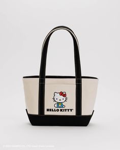 Small Heavyweight Canvas Tote : Hello Kitty - Baggu Hello Kitty Tote Bag, Baggu Tote, Hello Kitty Tote, Baggu Duck Bag, Duck Tote, Baggu Bags, Duck Bag, Boat Tote, Hello Kitty Collection