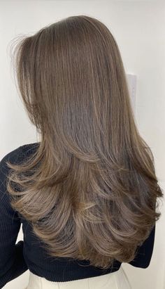 Long Layered Haircuts, Penteado Cabelo Curto, Long Layered Hair, Medium Hair Cuts