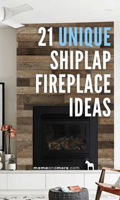 shiplap fireplace ideas Shiplap Fireplace Ideas, Diy Shiplap Fireplace, Fireplace Accent Walls, Fireplace Feature Wall, Basement Fireplace, Built In Electric Fireplace, Electric Fireplace Wall, Fireplace Update, Fireplace Designs