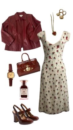 Red Summer Dress Aesthetic, 500 Days Of Summer Outfits, Cherry Girl, Top Clothing Brands, Top Clothing, Lana Del Ray, First Second