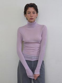 Composition : 30% Merino wool, 70% TencelColor: PinkCountry of Origin : KOREA Pink Belly Side Neck Turtle, Fitted Turtleneck T-shirt In Specific Color, Solid Stretch Turtleneck T-shirt, Solid Non-stretch Turtleneck Top, Turtle Neck Top, Merino Wool, Turtle Neck, Top Outfits, The Originals