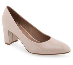 Add sleek style to your steps with these dressy pumps that finish any look with modern sophistication. From Aerosoles. Round Toe Pumps, Aerosoles Shoes, Chunky High Heels, Classic Heels, Sleek Style, Shoe Carnival, Shoes Heels Pumps, Pump Dress, Sleek Fashion