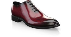 Men's Luxury Dress Shoes are handcrafted by individual order. Upper material is made by leather, premium leather. Insole and lining materials - leather. Your new shoes will be handcrafted especially for you and delivered for free to your home or office in 1-2 weeks. Included option for free return and remake if the shoes do not fit.Only now all this is available at an exclusive price of $255.00.Proceed with you order now. Red Snip Toe Dress Shoes For Formal Occasion, Formal Burgundy Leather Shoes With Rubber Sole, Burgundy Leather Shoes With Red Sole For Business, Red Leather Pointed Toe Shoes, Elegant Red Dress Shoes For Formal Occasions, Formal Dress Shoes With Red Sole And Snip Toe, Burgundy Leather Shoes With Pointed Toe, Burgundy Leather Dress Shoes With Pointed Toe, Formal Leather Shoes With Red Sole And Snip Toe