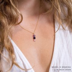 Pink Amethyst Birthstone Jewelry, Purple Rose Quartz Gemstone Jewelry, Spiritual Amethyst Crystal Necklace Gift, Purple Rose Quartz Jewelry For Healing, Crystal Necklace Black, Gold Citrine Spiritual Necklace, Gold Citrine Pendant Crystal Necklace, Pink Amethyst Spiritual Necklaces, 14k Gold-filled Crystal Necklaces With Delicate Chain For Gifts