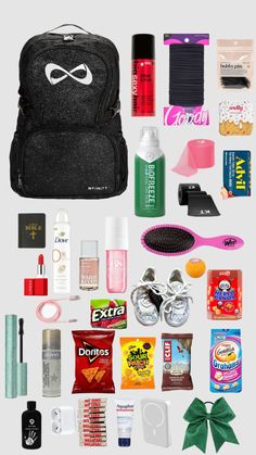 6th Grade Survival Kit, Sports Bag Essentials, School Bag Ideas, Cheer Games