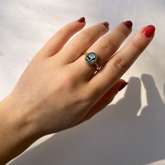 A nod to jewelry from times past, these limited edition cameo rings feature a delicate Forget Me Not flower design and were intentionally created to be worn with sentimentality and remembrance for a special person or time in your life. My grandma always wore a cameo so they have a sentimental place in my heart. Our forget me not cameos are hand carved in Italy in small batches. Each one varies slightly which makes them even more special. Limited quantities available. Cannot be resized after purc Cameo Rings, Forget Me Not Flower, Cameo Ring, Vintage Cameo, Original Jewelry, Ring Sizer, Blue Agate, Forget Me Not, Special Person