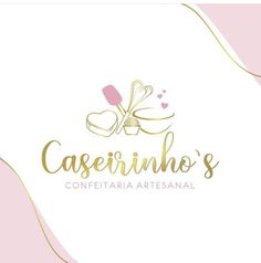 the logo for a confectia artisanal shop called caserinho's