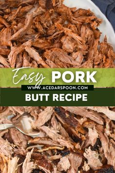 Today I am sharing How to Cook a Pork Boston Butt in the oven. This is the perfect way to slow roast a pork butt and create tender, juicy shredded pork for pulled pork sandwiches, salads and rice bowls. We love making pork this way and it works so well with almost no work! // A Cedar Spoon Boston Button Pork Roast Recipes Cooking, Pork Butts In The Oven, Pork Mojo, Bbq Pork Roast, Oven Roasted Pulled Pork, Pineapple Pork Chops, Cuban Pork, Parmesan Crusted Pork Chops, Pulled Pork Sandwiches